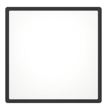 Eglo - Luminária de Teto LED/17,5W/230V 2700/4000/6500K 39x39 cm preta