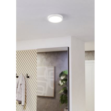 Eglo - Candeeiro de teto LED LED/11,5W/230V 2700/4000/6500K pr. 21,1 cm branco