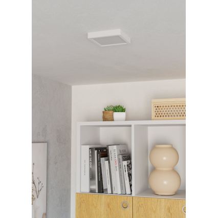 Eglo - Luminária de teto LED/7W/230V 2700/4000/6500K 15x15 cm branca