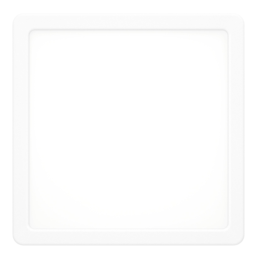 Eglo - Candeeiro de tecto LED/10,5W/230V 2700/4000/6500K 22x22 cm branco