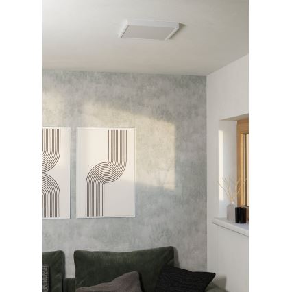 Eglo - Candeeiro de tecto LED/13W/230V 2700/4000/6500K 29x29 cm branco