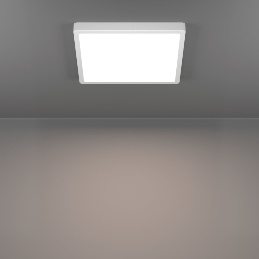 Eglo - Candeeiro de tecto LED/13W/230V 2700/4000/6500K 29x29 cm branco