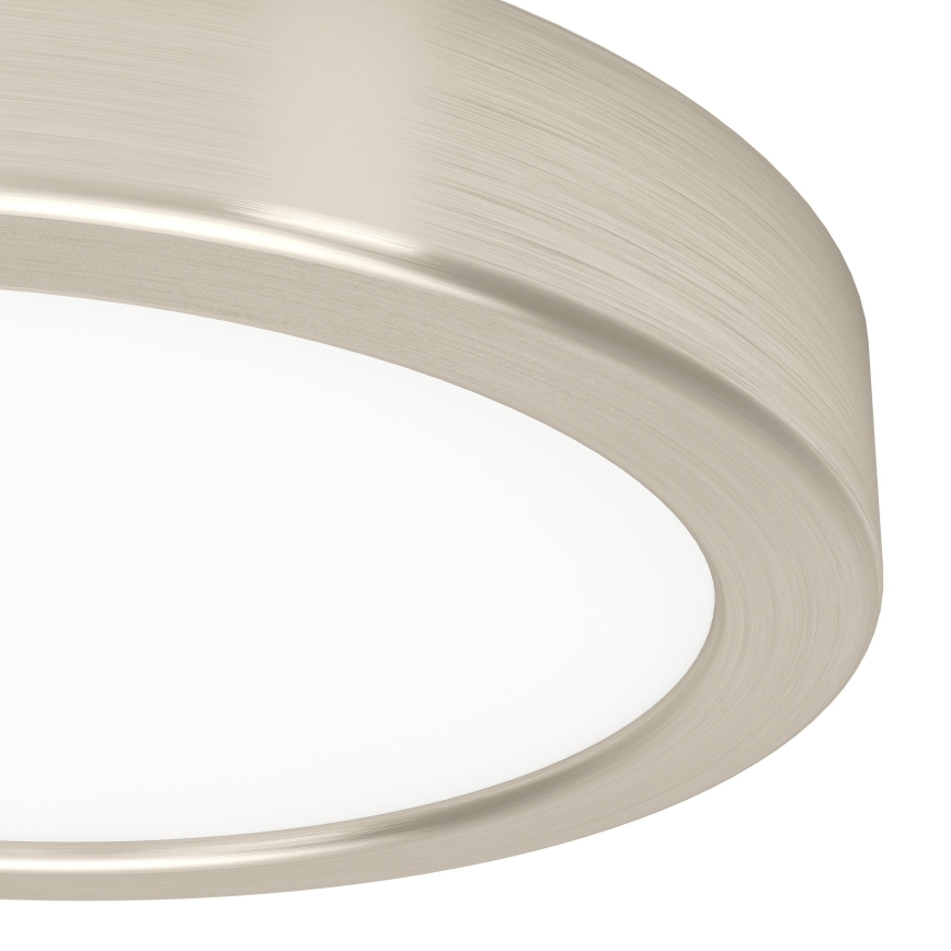 Eglo - Luminária de teto LED/7,5W/230V 2700/4000/6500K diâmetro 16,6 cm cromo fosco