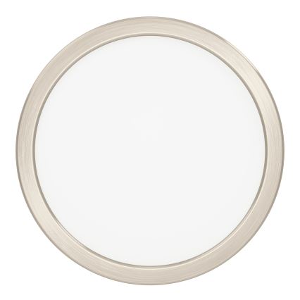 Eglo - Luminária de Teto LED/11,5W/230V 2700/4000/6500K diâmetro 21,1 cm cromo fosco