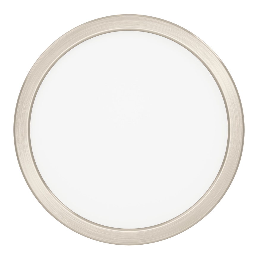 Eglo - Luminária de Teto LED/11,5W/230V 2700/4000/6500K diâmetro 21,1 cm cromo fosco