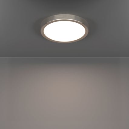 Eglo - Luminária de Teto LED/11,5W/230V 2700/4000/6500K diâmetro 21,1 cm cromo fosco