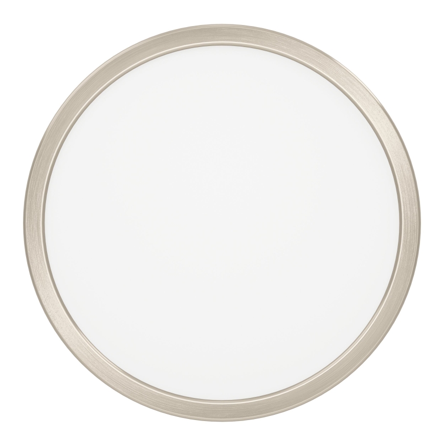 Eglo - Luminária de teto LED/14,2W/230V 2700/4000/6500K Ø 27,8 cm cromado fosco