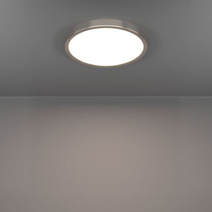 Eglo - Luminária de teto LED/14,2W/230V 2700/4000/6500K Ø 27,8 cm cromado fosco