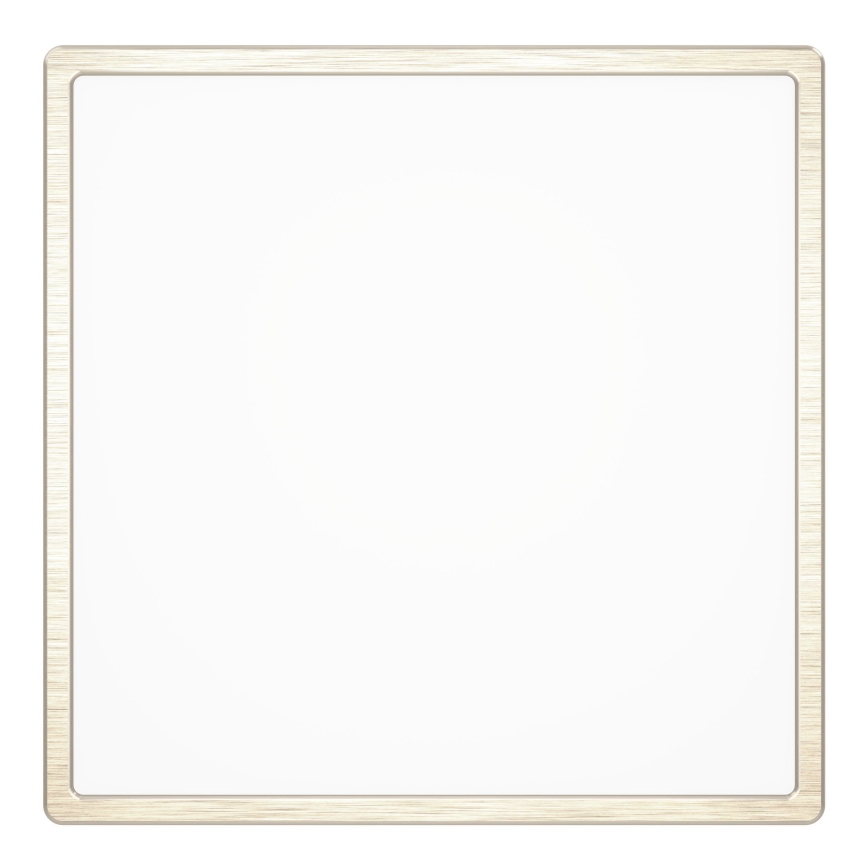 Eglo - Candeeiro de teto LED/17,5W/230V 2700/4000/6500K 39x39 cm cromado mate