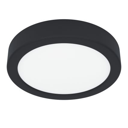 Eglo - Luminária de teto para casa de banho LED/7,5W/230V 2700/4000/6500K diâmetro 16,6 cm IP44 preta