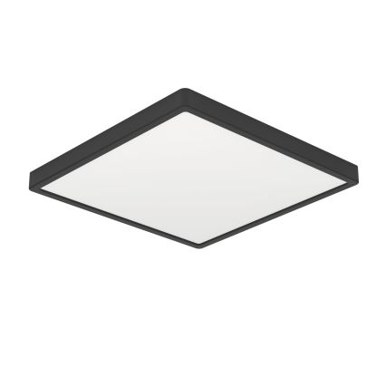 Eglo - LED Candeeiro de tecto para casa de banho LED/7W/230V 15x15 cm IP44 preto