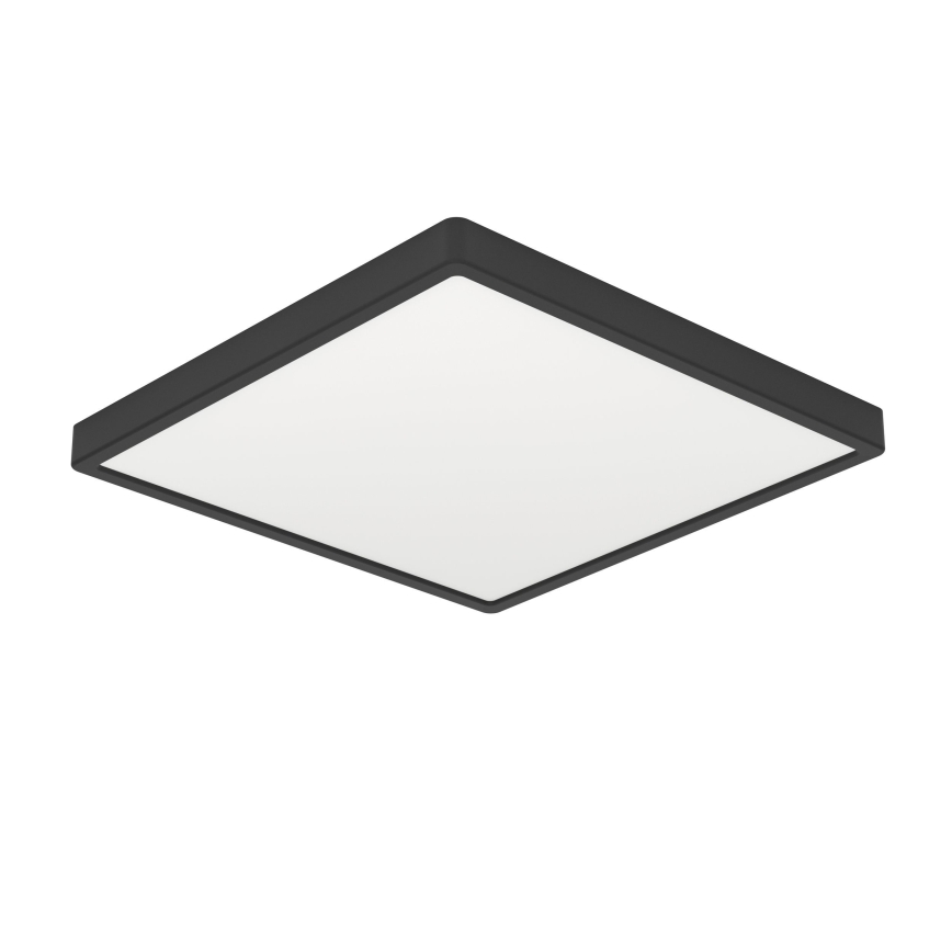 Eglo - Candeeiro de tecto LED para casa de banho LED/7W/230V 2700/4000/6500K 15x15 cm IP44 preto