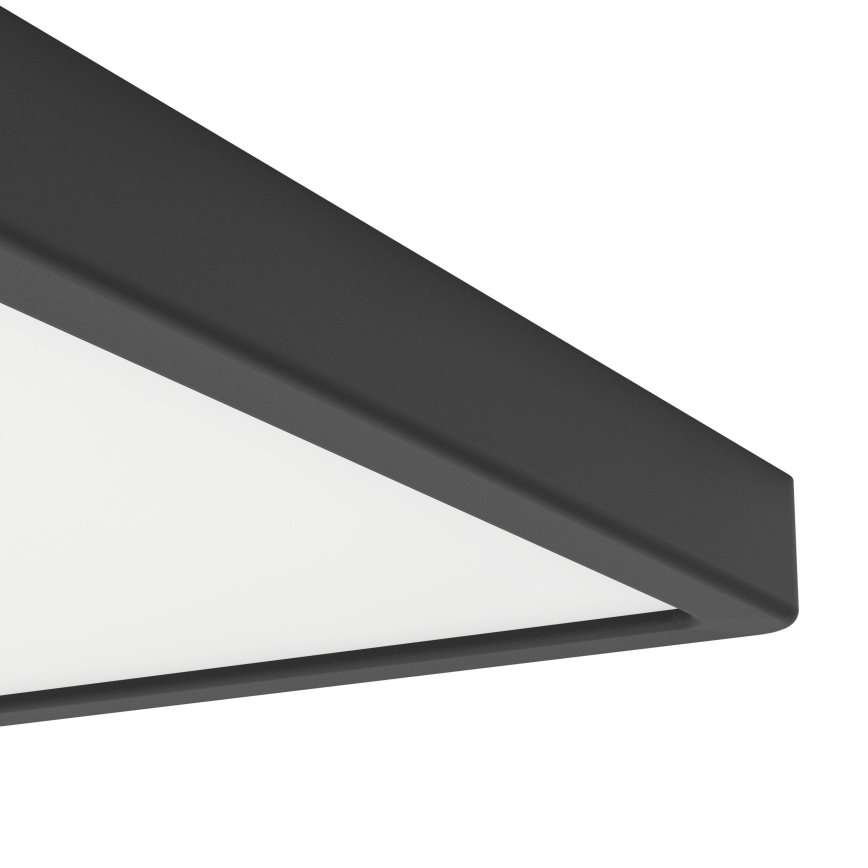 Eglo - Plafon para casa de banho LED/13W/230V 29x29 cm IP44 preto