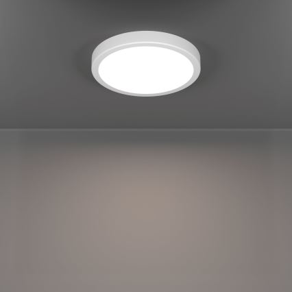 Eglo - Luminária de tecto LED para casa de banho LED/11,5W/230V Ø 21,1 cm IP44 branca