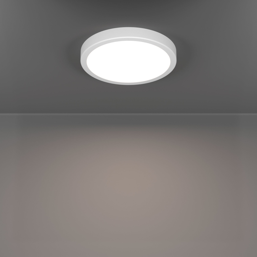 Eglo - Luminária de tecto LED para casa de banho LED/11,5W/230V Ø 21,1 cm IP44 branca