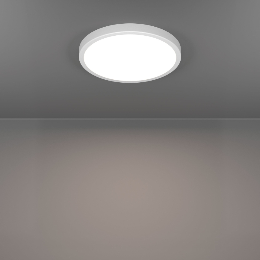 Eglo - Candeeiro de teto LED para casa de banho LED/14,2W/230V Ø 27,8 cm IP44 branco