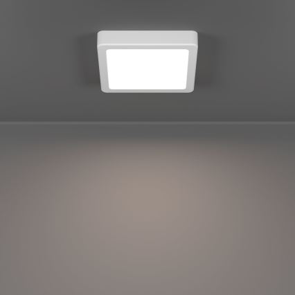 Eglo - Candeeiro de tecto LED para casa de banho LED/7W/230V 2700/4000/6500K 15x15 cm IP44 branco