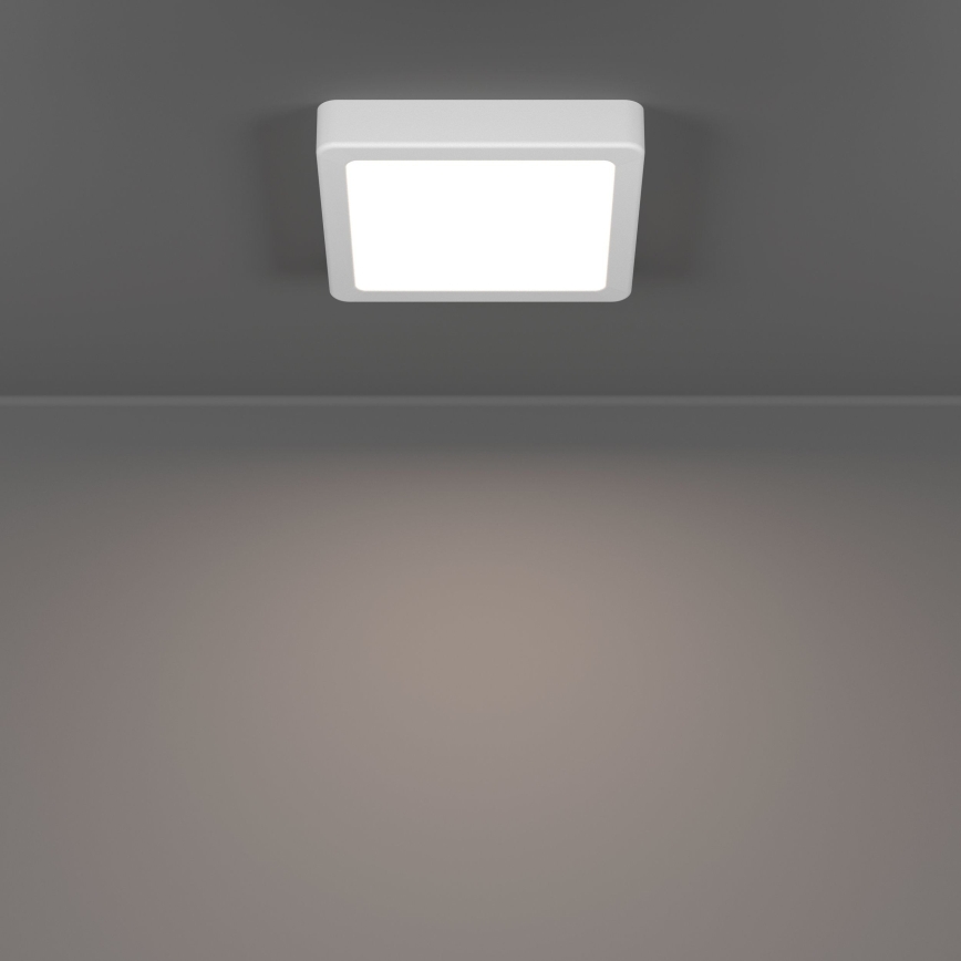 Eglo - Candeeiro de tecto LED para casa de banho LED/7W/230V 2700/4000/6500K 15x15 cm IP44 branco