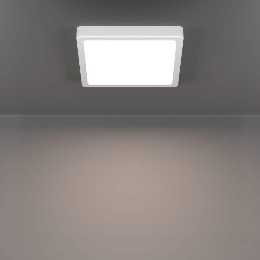 Eglo - Candeeiro de teto LED para casa de banho LED/10,5W/230V 2700/4000/6500K 22x22 cm IP44 branco