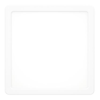 Eglo - Plafon LED de teto para banheiro, 10,5 W/230 V, 22 x 22 cm, IP44, branco