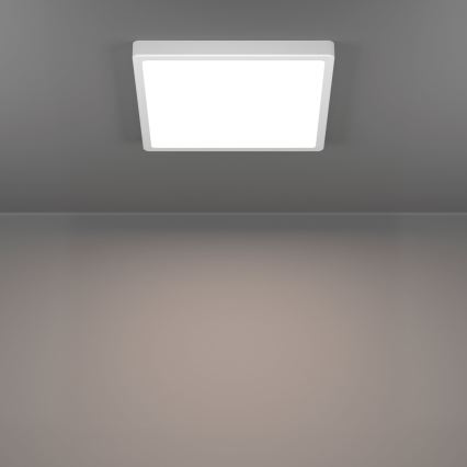 Eglo - Candeeiro de teto LED para casa de banho LED/13W/230V 29x29 cm IP44 branco