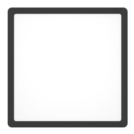 Eglo - Luminária de teto para casa de banho LED RGBW dimerizável LED/13,5W/230V 2700-6500K 29,5x29,5 cm IP44 preta