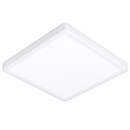 Eglo - Candeeiro de tecto LED RGBW dimerizável para casa de banho LED/13,5W/230V 2700-6500K 29,5x29,5 cm IP44 branco