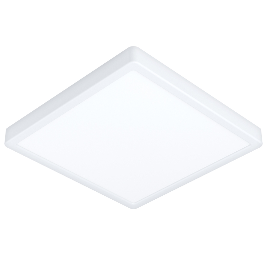 Eglo - Candeeiro de tecto LED RGBW dimerizável para casa de banho LED/13,5W/230V 2700-6500K 29,5x29,5 cm IP44 branco