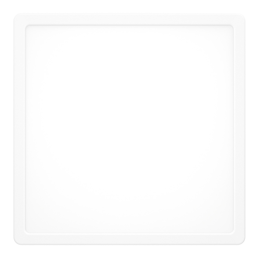 Eglo - Candeeiro de tecto LED RGBW dimerizável para casa de banho LED/13,5W/230V 2700-6500K 29,5x29,5 cm IP44 branco