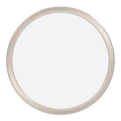 Eglo - Candeeiro de tecto para casa de banho LED RGBW dimerizável LED/14,3W/230V 2700-6500K Ø 27,8 cm IP44 cromado mate