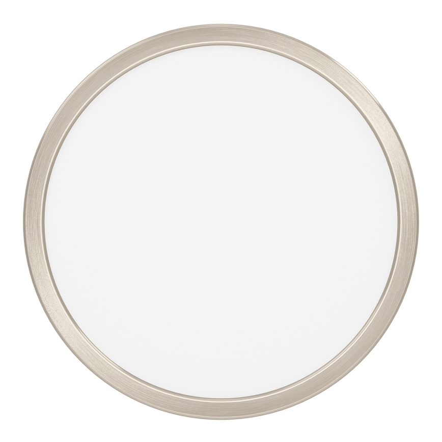 Eglo - Candeeiro de tecto para casa de banho LED RGBW dimerizável LED/14,3W/230V 2700-6500K Ø 27,8 cm IP44 cromado mate