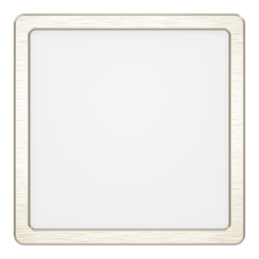 Eglo - Candeeiro de teto para casa de banho LED RGBW dimerizável LED/10,5W/230V 2700-6500K 22x22 cm IP44 cromo mate