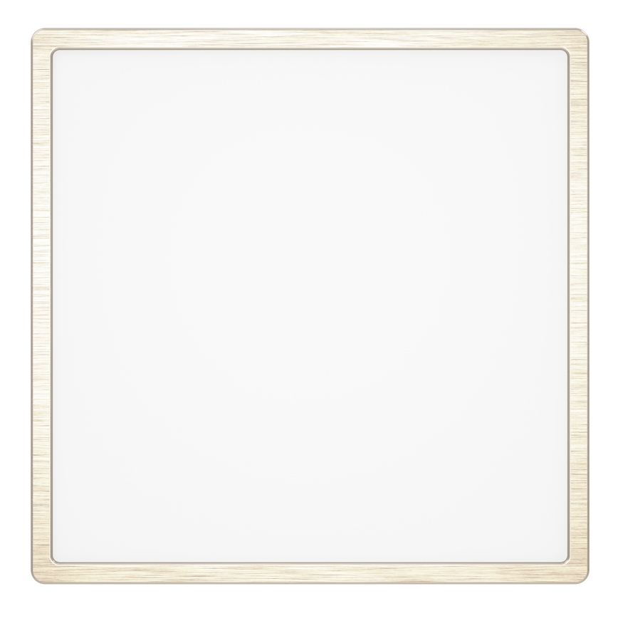 Eglo - Plafon LED RGBW regulável para casa de banho LED/13,5W/230V 2700-6500K 29,5x29,5 cm IP44 cromo mate