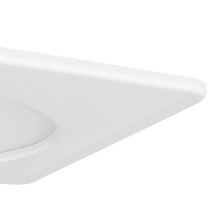 Eglo - Luminária de embutir LED/6,3W/230V 2700/4000/6500K 11,9x11,9 cm branca