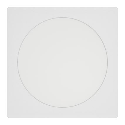 Eglo - Luminária de embutir LED/10,5W/230V 2700/4000/6500K 16,6x16,6 cm preta