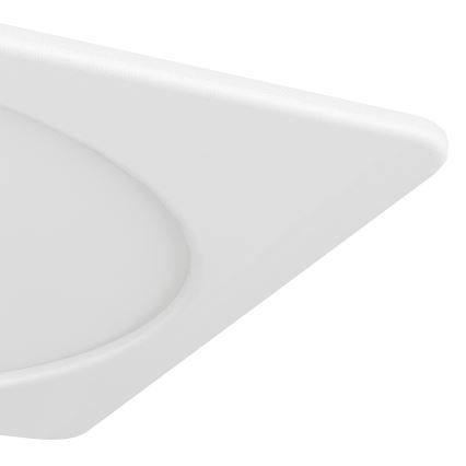 Eglo - Luminária LED embutida para tecto/18,5W/230V 2700/4000/6500K 21,6x21,6 cm branca