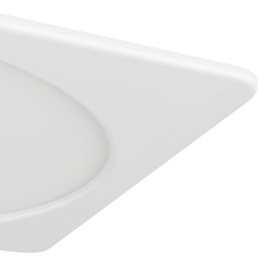Eglo - Luminária LED embutida para tecto/18,5W/230V 2700/4000/6500K 21,6x21,6 cm branca