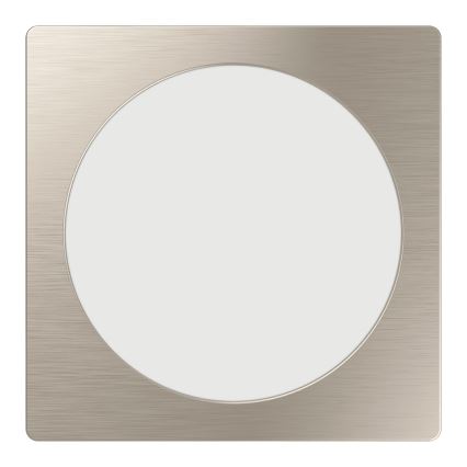 Eglo - Luminária de embutir LED/10,5W/230V 2700/4000/6500K 16,6x16,6 cm cromo fosco