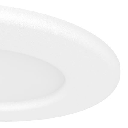 Eglo - Luminária LED encastrada para casa de banho LED/3,7W/230V 2700/4000/6500K Ø 8,8 cm IP44 branca