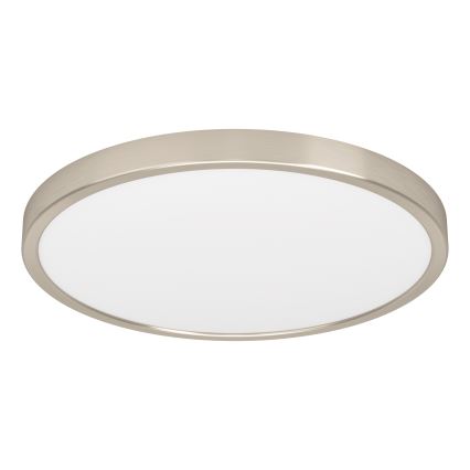 Eglo - Candeeiro de tecto dimerizável para casa de banho LED RGBW/17,5W/230V 2700-6500K Ø 38,9 cm IP44 cromo mate