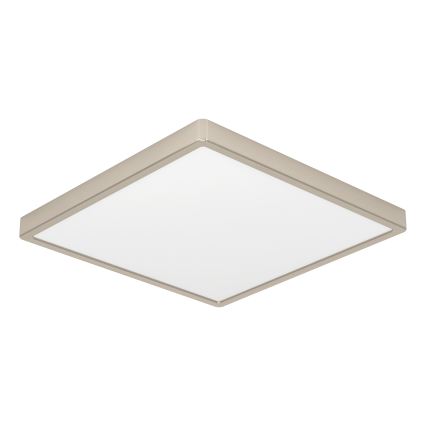 Eglo - Candeeiro de tecto LED RGBW dimerizável para casa de banho LED/17,8W/230V 2700-6500K 39x39 cm IP44 cromado mate