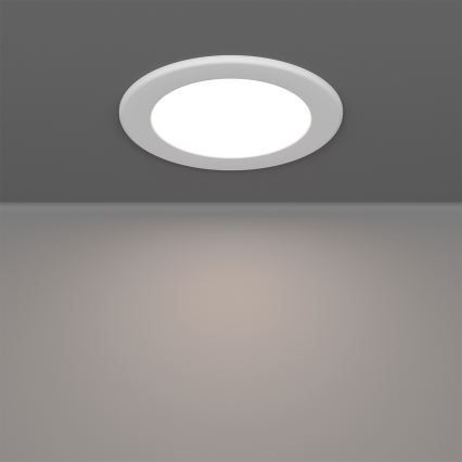 Eglo - Candeeiro de embutir para casa de banho LED RGBW dimerizável LED/5W/230V 2700-6500K Ø 12 cm IP44 branco