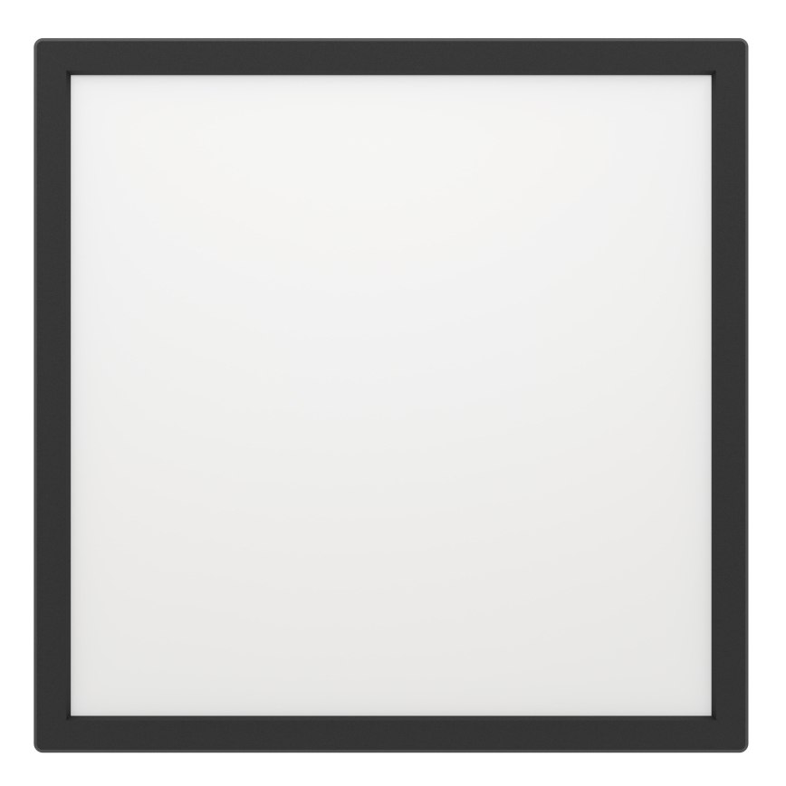 Eglo - Plafon LED para casa de banho LED/13,4W/230V 2700/4000/6500K 29x29 cm IP44 preto