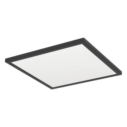 Eglo - Plafon LED para casa de banho LED/17,6W/230V 2700/4000/6500K 39x39 cm IP44 preto