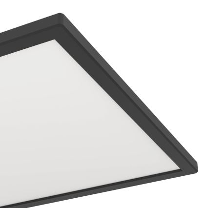 Eglo - Plafon LED para casa de banho LED/17,6W/230V 2700/4000/6500K 39x39 cm IP44 preto