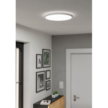 Eglo - Plafon LED para casa de banho LED/18,5W/230V 2700/4000/6500K diâmetro 38,9 cm IP44 branco