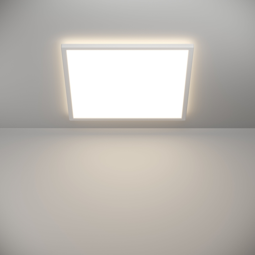 Eglo - Iluminação de teto para casa de banho LED com regulação LED/17W/230V 2700-6500K 50x50 cm IP44 branco + comando