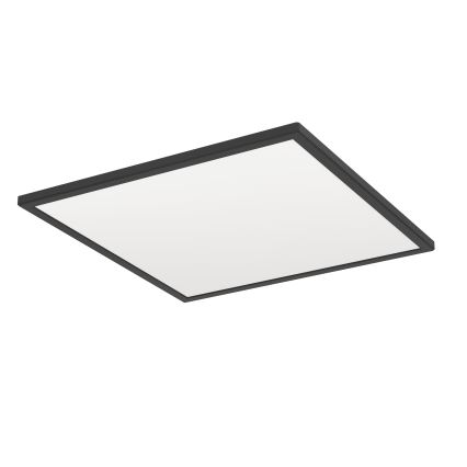Eglo - Iluminação de teto LED RGBW para casa de banho com regulação LED/17W/230V 2700-6500K 50x50cm IP44 preto ZigBee