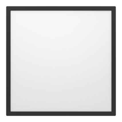 Eglo - Iluminação de teto LED RGBW para casa de banho com regulação LED/17W/230V 2700-6500K 50x50cm IP44 preto ZigBee