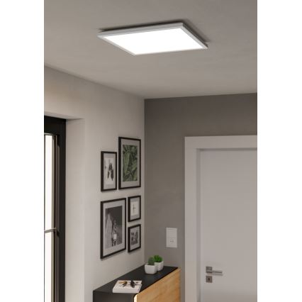 Eglo - Luminária de teto LED RGBW dimerizável para casa de banho LED/17,6W/230V 2700-6500K 39x39 cm IP44 branca ZigBee